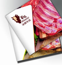 從冷鮮肉vi出發(fā)打通品牌溢價通道是一家優(yōu)秀菜品設計活應當的視覺解碼之法
